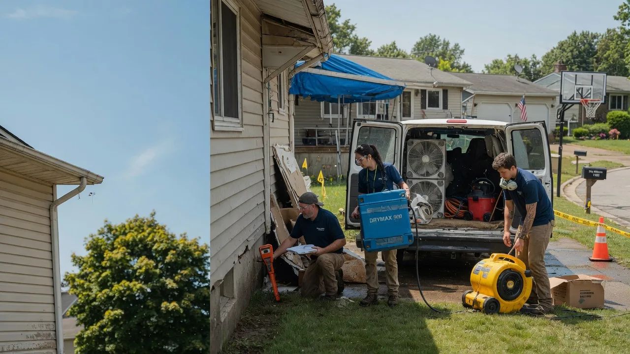 Ceiling Leak Cleanup in Westchester, IL near me
