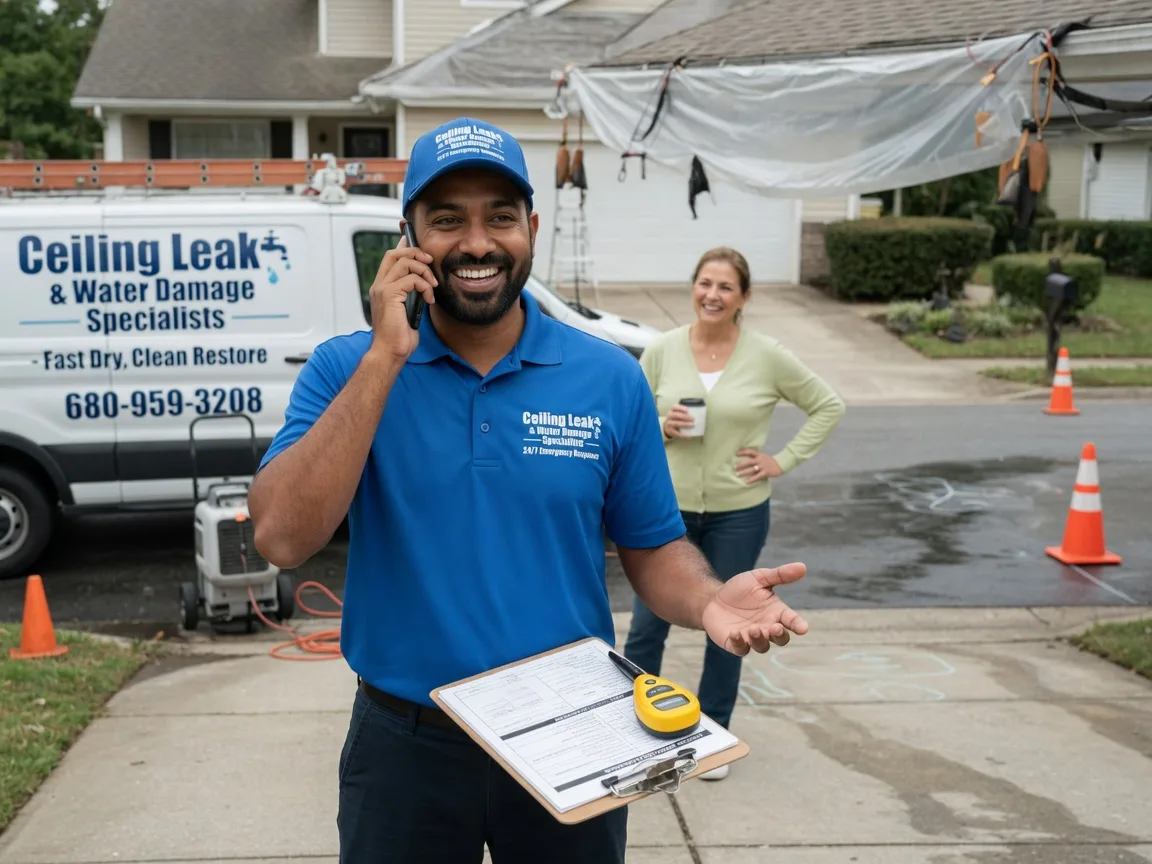 Ceiling Leak Cleanup Westchester, IL FAQs